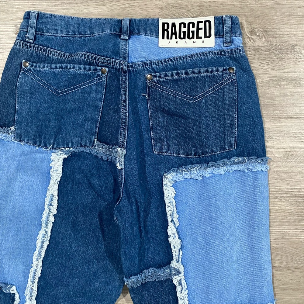 The Ragged Priest Rabble Patchwork Denim Jeans - Picture 6 of 7